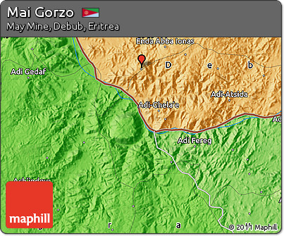 Political Map of Mai Gorzo