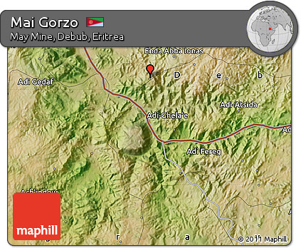 Satellite Map of Mai Gorzo