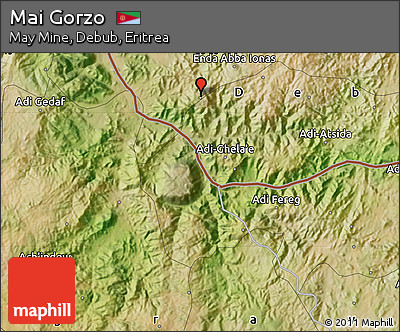 Satellite Map of Mai Gorzo