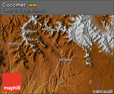 Physical Map of Cocomet