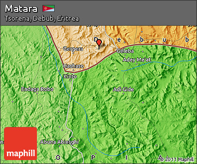 Political Map of Matara
