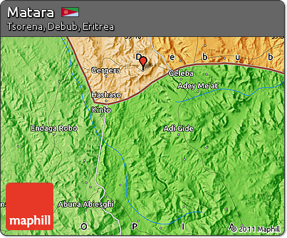 Political Map of Matara