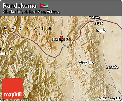 Satellite Map of Randakoma