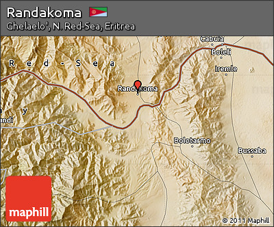 Satellite Map of Randakoma
