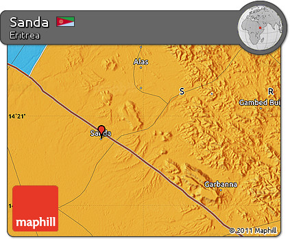 Political Map of Sanda