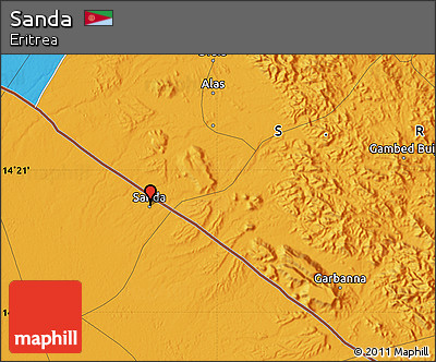 Political Map of Sanda