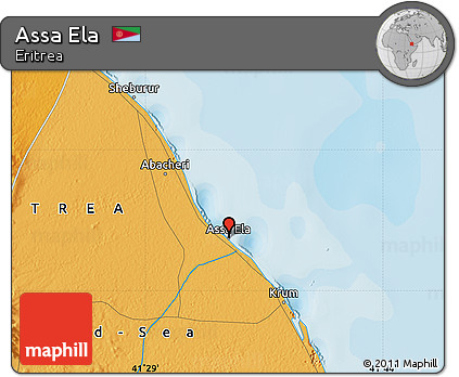 Political Map of Assa Ela