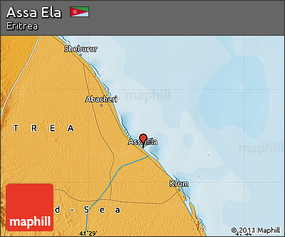 Political Map of Assa Ela