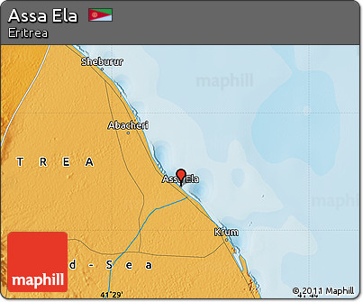 Political Map of Assa Ela
