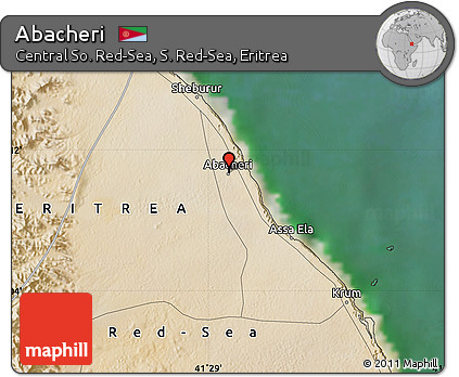 Satellite Map of Abacheri