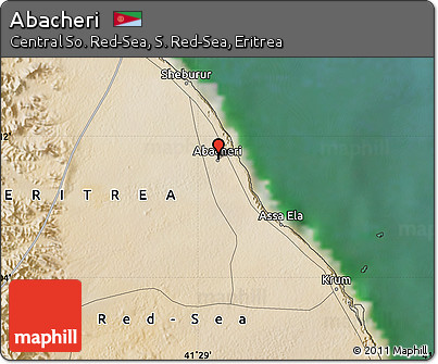 Satellite Map of Abacheri
