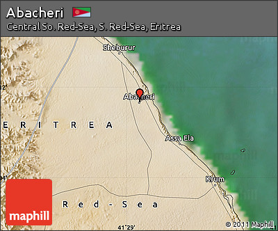 Satellite Map of Abacheri