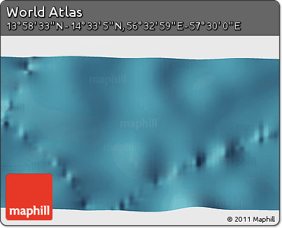Satellite 3D Map of the Area around 14° 15' 49" N, 57° 1' 29" E