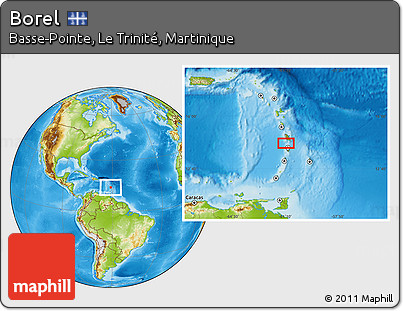 Physical Location Map of Borel