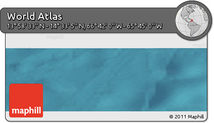 Satellite Panoramic Map of the Area around 14° 15' 49" N, 66° 13' 29" W