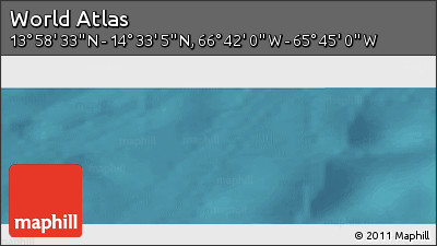 Satellite Panoramic Map of the Area around 14° 15' 49" N, 66° 13' 29" W