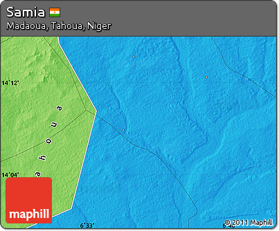 Political Map of Samia