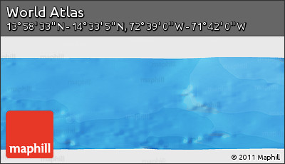 Political Panoramic Map of the Area around 14° 15' 49" N, 72° 10' 30" W