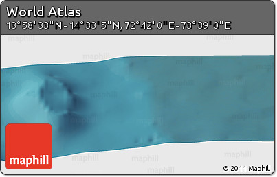 Satellite Panoramic Map of the Area around 14° 15' 49" N, 73° 10' 30" E