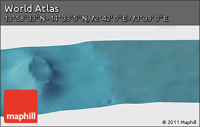 Satellite Panoramic Map of the Area around 14° 15' 49" N, 73° 10' 30" E