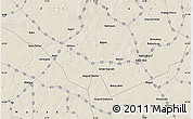 Shaded Relief Map of Chichiwa