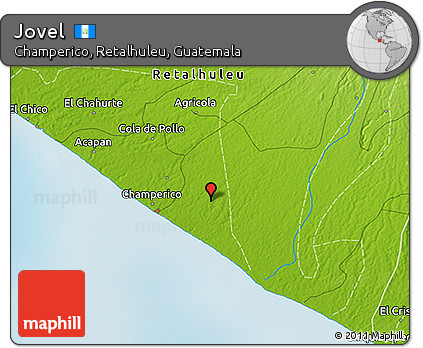Physical 3D Map of Jovel