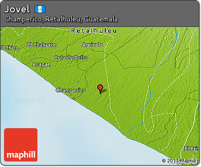 Physical 3D Map of Jovel