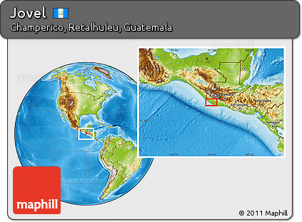 Physical Location Map of Jovel