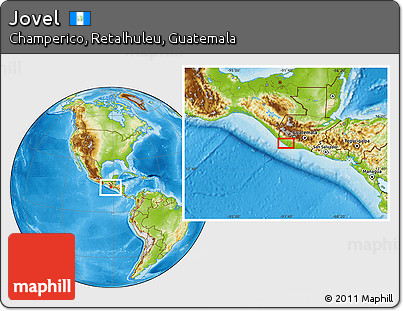 Physical Location Map of Jovel