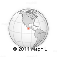 Outline Map of the Area around 14° 15' 49" N, 98° 31' 30" W, rectangular outline