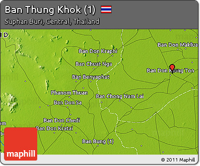 Physical 3D Map of Ban Thung Khok (1)