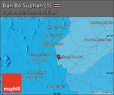 Political Map of Ban Bo Suphan (1)