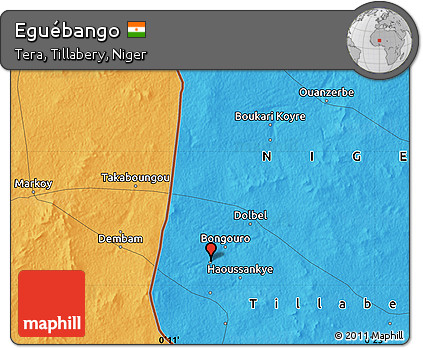 Political Map of Eguébango