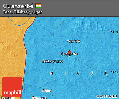 Political Map of Ouanzerbé