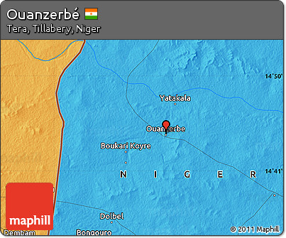Political Map of Ouanzerbé