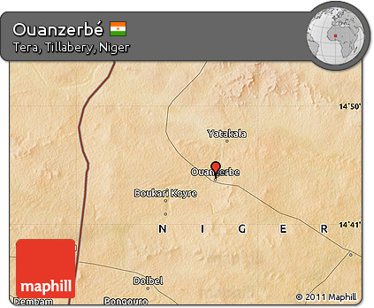 Satellite Map of Ouanzerbé