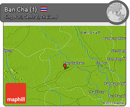 Physical 3D Map of Ban Cha (1)