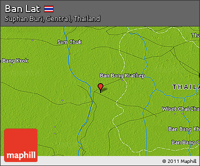 Physical 3D Map of Ban Lat