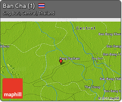 Physical 3D Map of Ban Cha (1)