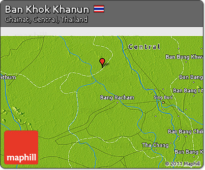 Physical 3D Map of Ban Khok Khanun