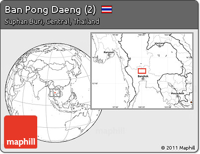 Blank Location Map of Ban Pong Daeng (2)