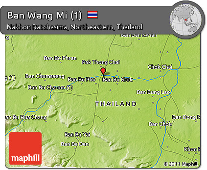 Physical 3D Map of Ban Wang Mi (1)