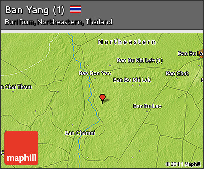Physical 3D Map of Ban Yang (1)