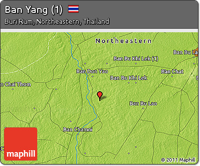 Physical 3D Map of Ban Yang (1)
