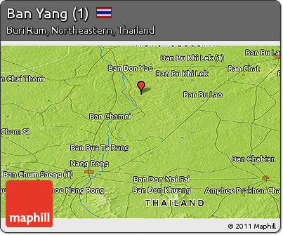 Physical Panoramic Map of Ban Yang (1)