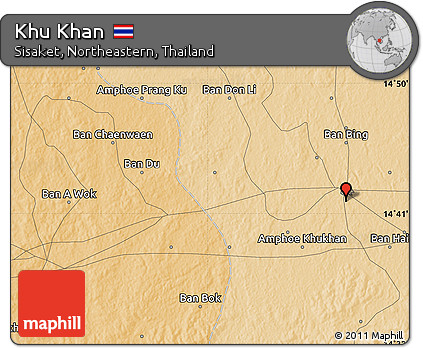 Political Map of Khu Khan