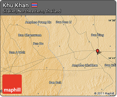 Political Map of Khu Khan