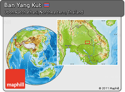 Physical Location Map of Ban Yang Kut