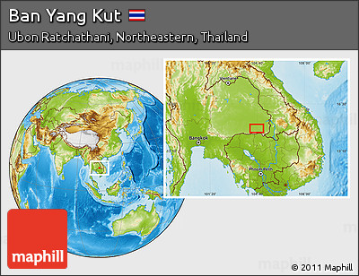 Physical Location Map of Ban Yang Kut
