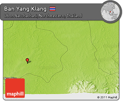 Physical 3D Map of Ban Yang Klang